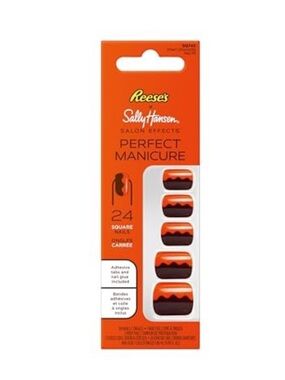 2PK- Sally Hansen Reese's  Square Press On Nails